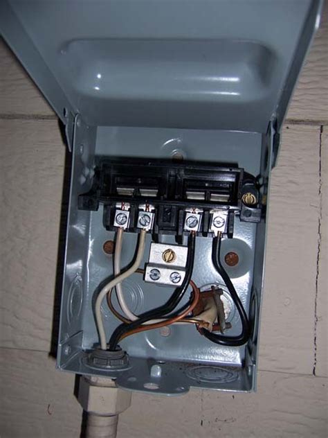 electrical disconnect ac box location|disconnect box for ac unit.